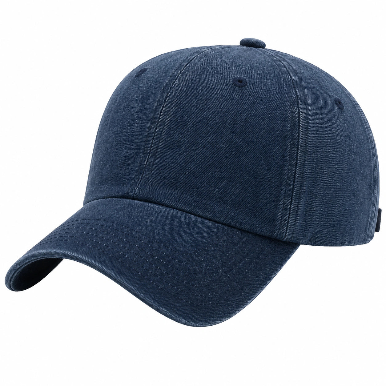 Gorra de béisbol unisex ajustable azul marino