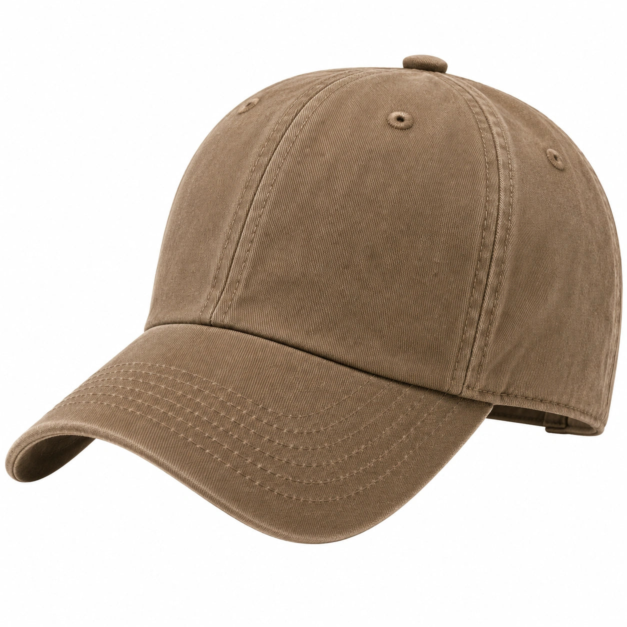 Gorra de Béisbol Ajustable Color Caqui
