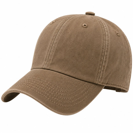 Gorra de Béisbol Ajustable Color Caqui